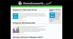 Desktop Screenshot of domoticaworld.com